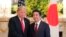 President Donald Trump and Japanese Prime Minister Shinzo Abe in Tokyo on May 27