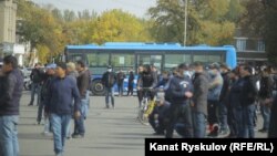 اعتراضهای که منجر به لغو نتیجه انتخابات قبلی در قرغیزستان شد