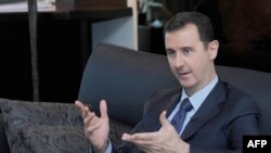 Президент Сирии Башар Асад. Дамаск, 25 августа 2013 года.