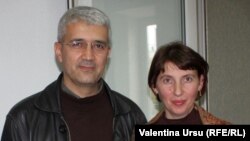 Dr. Mohammad Aref Khalil și soția sa Dorina Butucioc