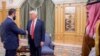 Встреча Трампа и аш-Шараа в Эр-Рияде
