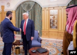 Трамп жана аш-Шараанын Эр-Рияддагы жолугушуусу. 14-май, 2025-жыл.