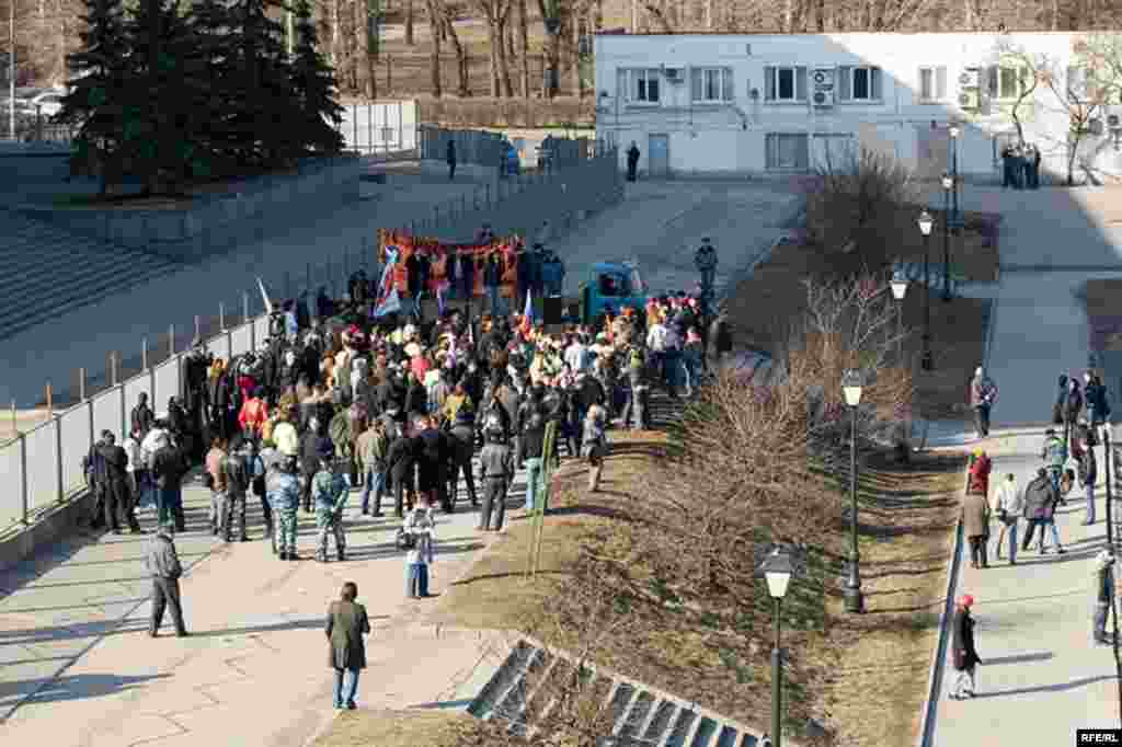 Митинг закончился без проишествий.