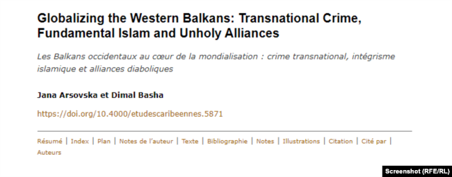 Punimi me titullin: “Globalizmi në Ballkanin Perëndimor: Krimi transnacional, islami fundamentalist dhe aleancat e padrejta”.