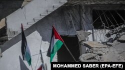 تصویری آرشیوی از ویرانی‌های ناشی از حملات اسرائیل در غزه