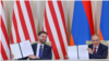 امضای پیمان‌ همکاری‌های هسته‌ای و پهپادی ایالات متحده آمریکا و ارمنستان در دیدار ونس و پاشینیان