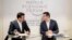 Zoran Zaev dhe Alexis Tsipras, gjatë konferencës të përbashkët për media 
