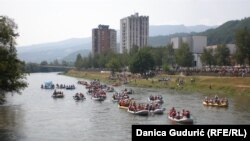 Rafting na reci Lim