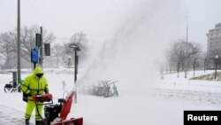 برف‌های اخیر در ایالات متحدۀ امریکا