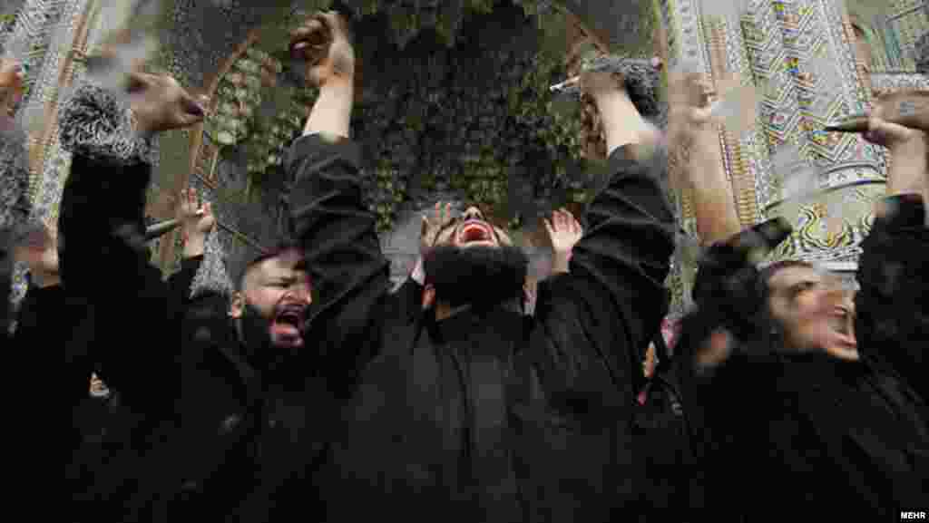 مراسم روز تاسوعا در قم