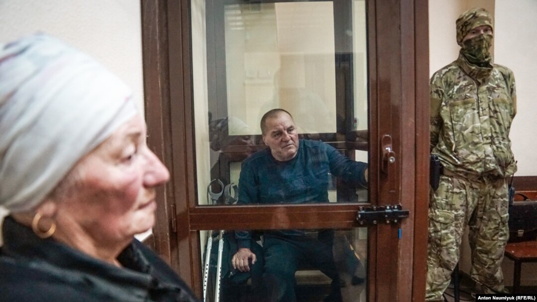Кримськотатарський активіст Едем Бекіров на суді в Сімферополі, архівне фото