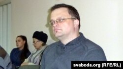 Валер Булгакаў падчас прэзэнтацыі