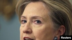 Hillari Klinton daje izjavu povodom objavljivanja tajnih dokumentara, 29. novembar 2010.