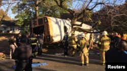 На місці ДТП у місті Чаттануга, США, 21 листопада 2016 року