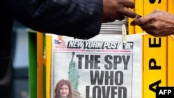 "Российские шпионы" стали героями американских газет