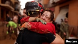 Aftermath of floods in Spain