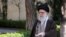 Iranian Supreme Leader Ayatollah Ali Khamenei speaks during a tree planting ceremony in Tehran, March 3, 2020