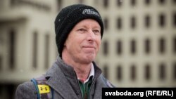 Професор Дейвід Марплс, на фото під час перебування в Мінську в Білорусі у квітні 2017 року