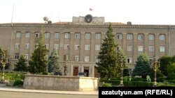 Резиденция президента Карабаха в Степанакерте 