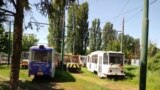 Bosnia-Herzegovina - Protest of workers of Cantonal Public Utility Company GRAS, Sarajevo, 21May2021