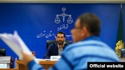 Hossein Hedayati an Iranian billionaire sponsor of football in court for corruption, , March 04, 2019.