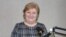 Tatiana Nagnibeda-Tverdohleb în studioul Europei Libere