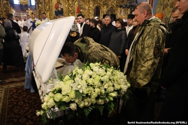 Прощання з патріархом Православної церкви України Філаретом. Київ, 22 березня 2026 року