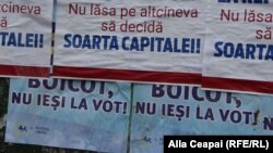 Publicitate electorală în ziua referendumului