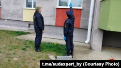 Экспэрты на месцы здарэньня ў Чэрвені