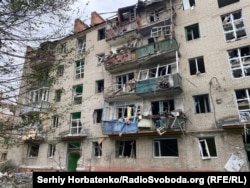 Последствия одного из предыдущих обстрелов Славянска, июль 2026 года