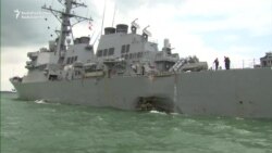 U.S. Sailors Missing After Maritime Collision Off Singapore