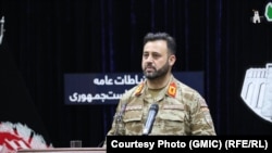 اجمل عمر شینواری، سخنگوی نیروهای مسلح در حکومت جمهوری مخلوع افغانستان