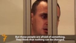 Jailed Ukrainian Filmmaker Speaks Out Against Russian 'Crimes'