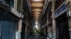 Closed shops in the Tehran Bazaar, Iran. March 25, 2020. 