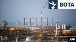 Ndërtesat e fushës së gazit Parsi Jugor afër qytetit Kangan në Iran. Fotografi nga arkivi. 