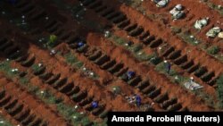 Cimitirul Vila Formosa, cel mai mare din Brazilia, în Sao Paolo