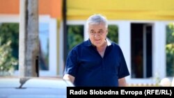 Milomir Savčić, optužen za genocid u Srebrenici, ispred Suda BiH, 9. august, 2021. 