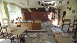 Школьный класс в Луганске