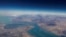 Քեշմ կղզու օդային տեսարան, որը բուն Իրանից բաժանված է Քլարենս նեղուցով