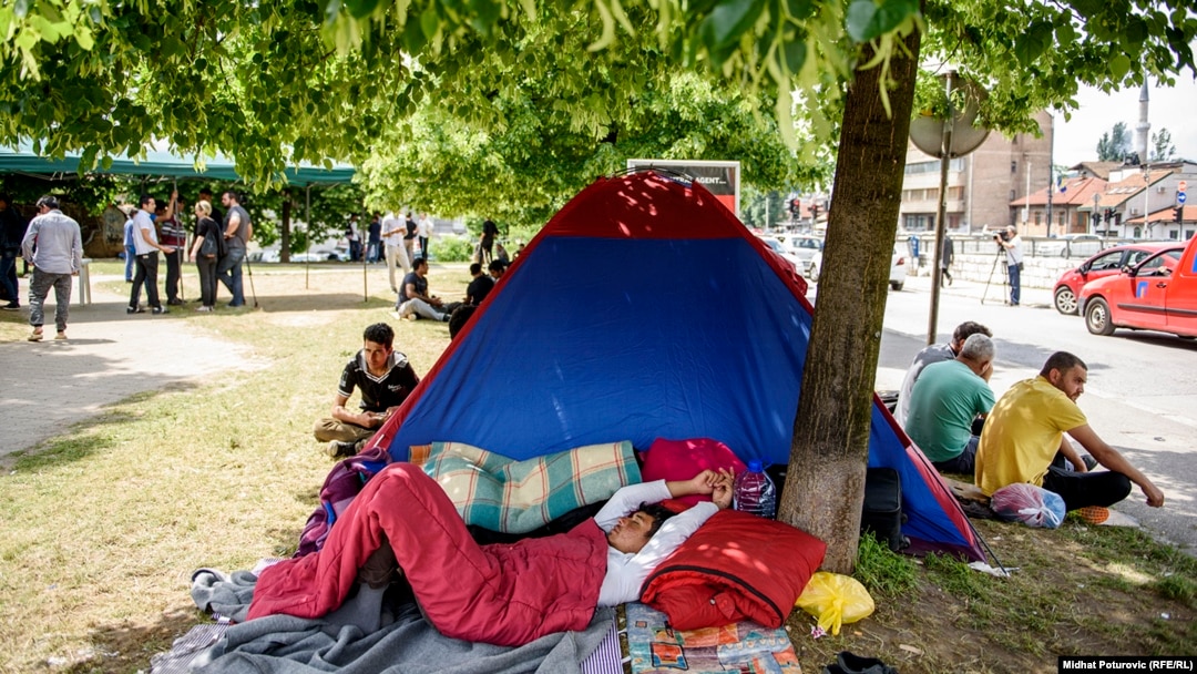 Migranti u Sarajevu