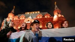 Акція протесту в Москві, Росія, 7 жовтня 2017 року