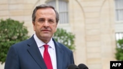 Greek Prime Minister Antonis Samaras's seems to have fared worse than he hoped in Greece's snap elections. (file photo)