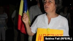 La protestele de la București