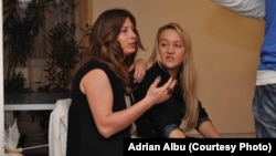 Elsa Albu(stânga) și Mimi Voicu (dreapta), verișoare, au pierit în incendiul de la Colectiv.