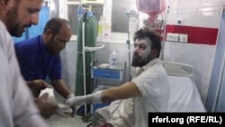زخمی انفجار بالون گاز در کنر
