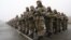Armenia - Armenian army soldiers are lined up at a military base in Tavush province, 2Dec2016.