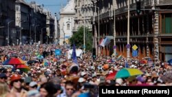 Parada ponosa u Budimpešti 28.6.2025.