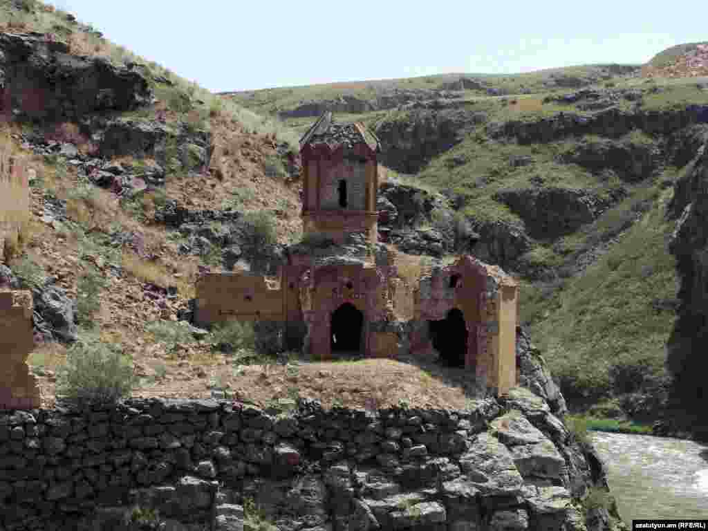 The ruins of Ani, the capital of a medieval Armenian kingdom. Ani is located in Turkey's northeastern Kars region, less than 1 kilometer from modern-day Armenia. All photographs courtesy of azatutyun.am