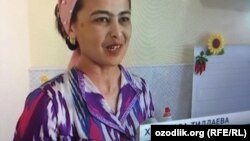 Xurshida Tillaeva "O‘zbekiston 24" kanalida "uy bergan prezidenti"ga minnatdorchilik bildirmoqda.