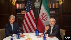 دیدار ظریف و کری در آوریل سال ۲۰۱۶ در نیویورک